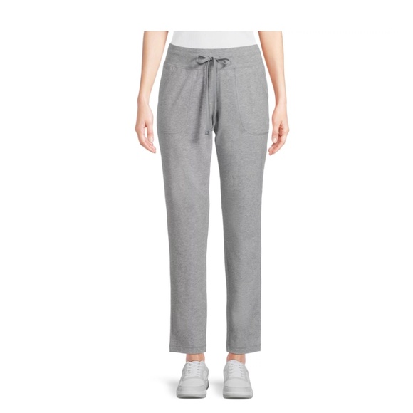 NEW! Athletic Works Core Knit Pant, Medium Heather Grey Size XS (0-2) - Picture 1 of 5